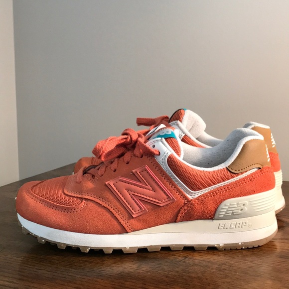 new balance 565 women orange
